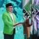 Cak Imin saat membuka International Conference on the Transformation of Pesantren di Hotel Sahid, Jakarta, Selasa (24/6/2025).