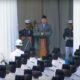 Foto: Pidato kenegaraan yang disampaikan di pelataran Gedung Pancasila, Jakarta Pusat.