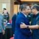 Bupati Karawang H. Aep Syaepuloh, S.E., mengajak alumni IPB berkontribusi dalam penguatan sektor pertanian dan pembangunan daerah saat menghadiri Musyawarah Cabang Himpunan Alumni IPB Karawang di Hotel Brits