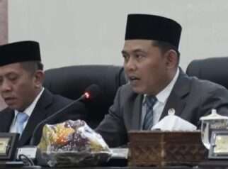 Rapat Paripurna dengan sejumlah agenda penting yang menyangkut kebijakan pembangunan dan pelayanan publik daerah, Senin (30/6/2025).